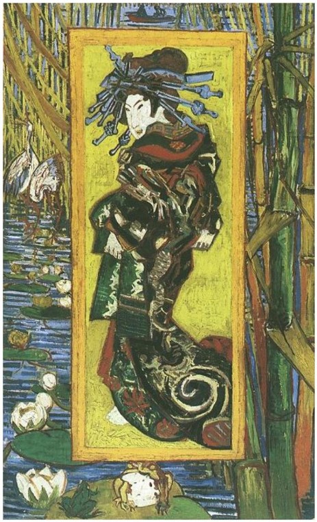 Vincent van Gogh La Courtisane 1887